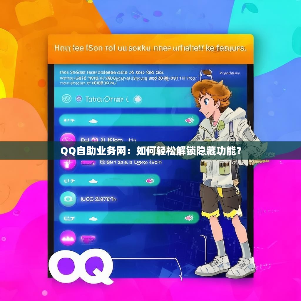 QQ自助业务网：如何轻松解锁隐藏功能？