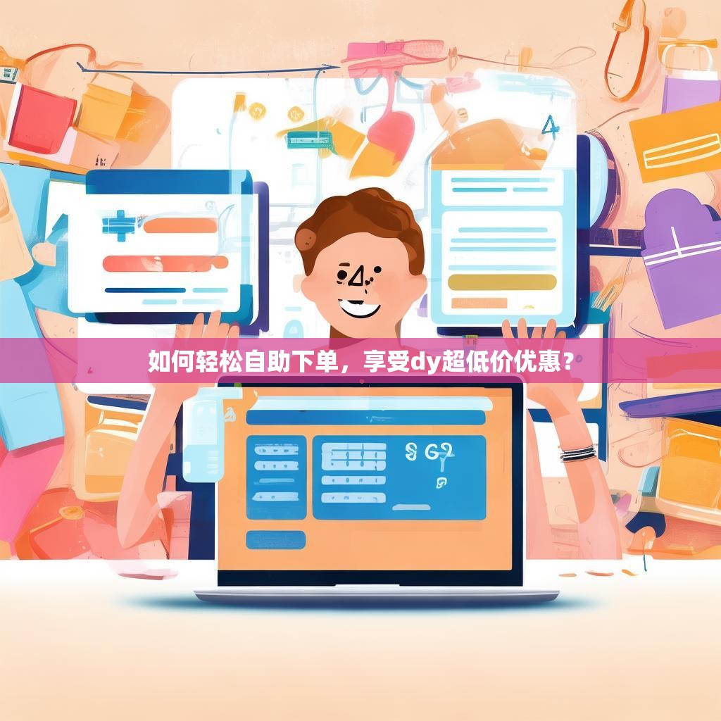 如何轻松自助下单，享受dy超低价优惠？
