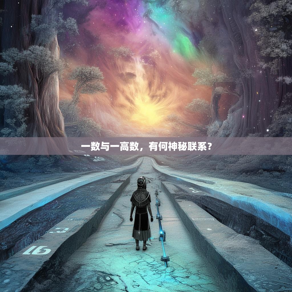 一数与一高数，有何神秘联系？
