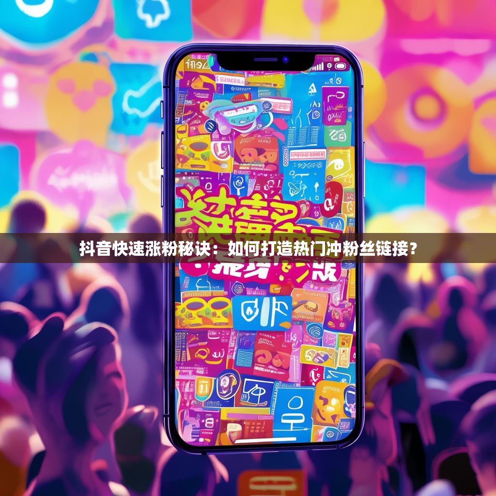 抖音快速涨粉秘诀：如何打造热门冲粉丝链接？