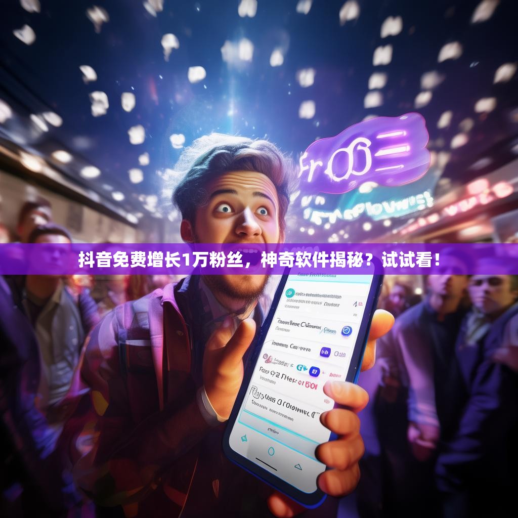 <strong><mark>抖音免费增长1万粉丝，神奇软件揭秘？</mark></strong>试试看！