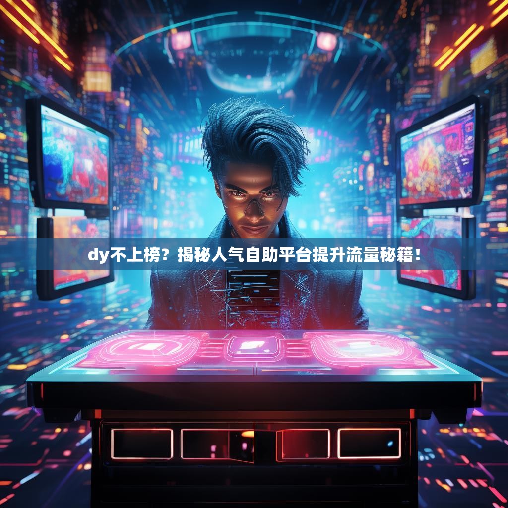 dy不上榜？揭秘人气自助平台提升流量秘籍！
