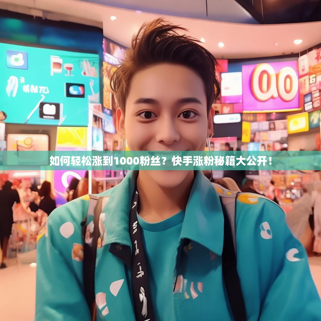 如何轻松涨到1000粉丝？快手涨粉秘籍大公开！