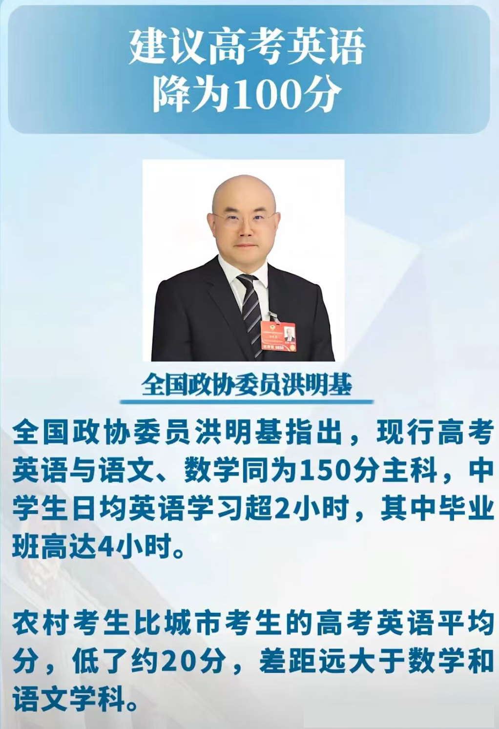 两会热议高考英语改革,多观点碰撞,如何调整引关注?