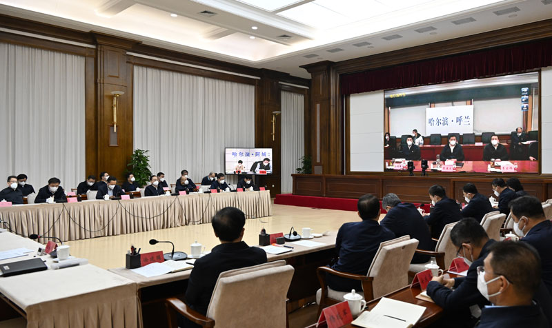 许勤主持视频会议强调:科学抓好新阶段疫情防控保障健康