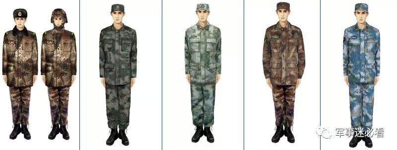 大学新生军训季:了解军训服款式种类及07式军服特点